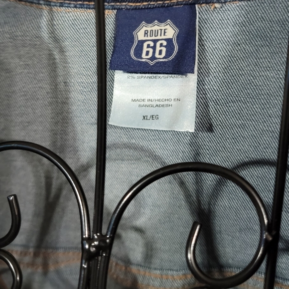 Route 66 Denim Jacket - Picture 3 of 4